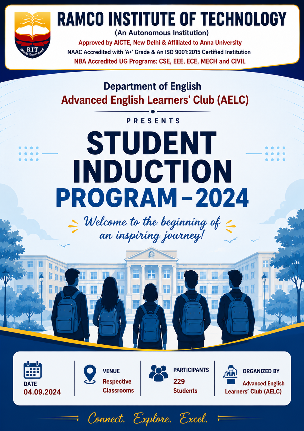 Student Induction Program – 2024